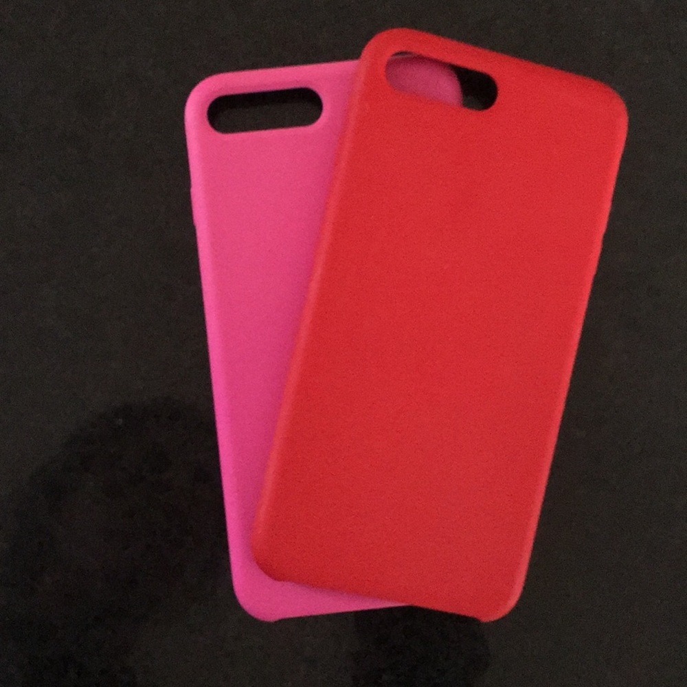 Hard silicone case for iPhone 7+/8+